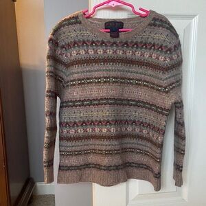 Ralph Lauren Kids Multicolor Patterned Sweater